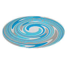 Abstrakt Blue Grått Spiral