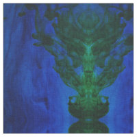 Abstrakt Blue och Grönt Dye Swirls
