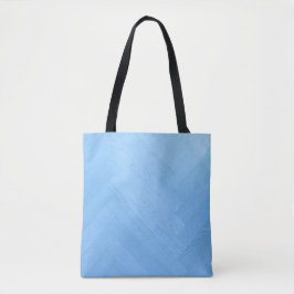 Abstrakt Blue Wood Golv Board | Tote Bag Tygkasse