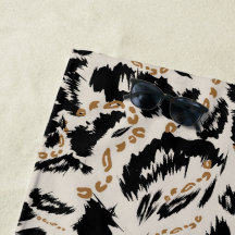 Abstrakt bohemisk afrikansk leopardmönster 