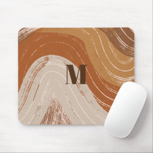 Abstrakt Boho Art , Earthy Tones Musmatta