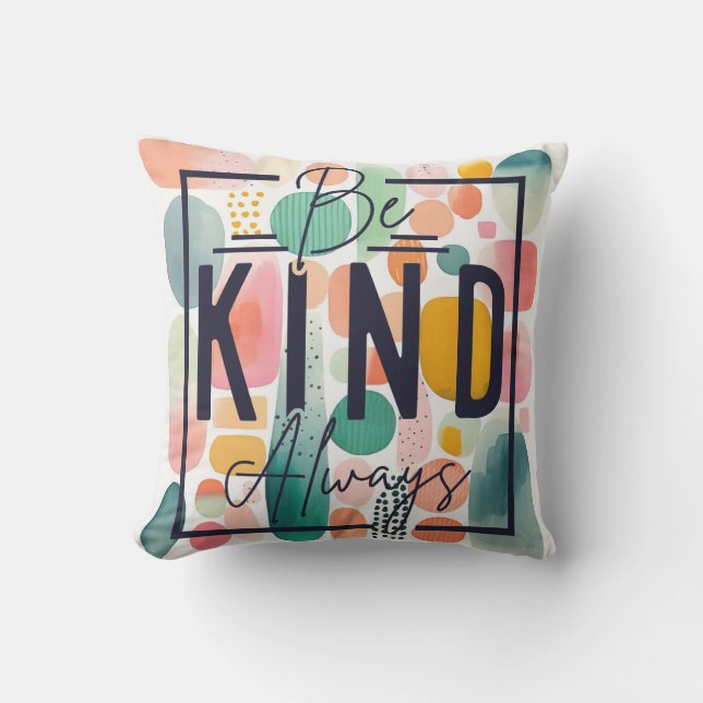 Abstrakt Boho Dekorativ kudde (Framsida)