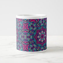 ABSTRAKT BOHO FESTIVE MANDALA MÖNSTER MUGG