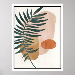 Abstrakt Boho och Modern Clip Art Printable 2026 Poster
