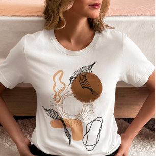 Abstrakt Boho Women Illustration , bohemian boho T Shirt