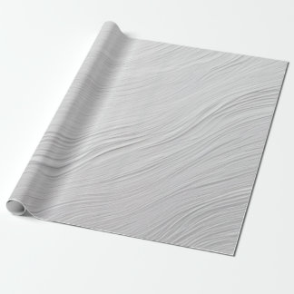 Abstrakt Böjd Vinkar i vit toner Presentpapper
