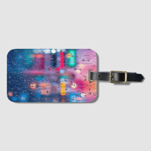 Abstrakt Bokeh Rain Bagagebricka