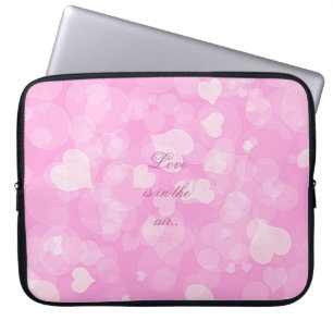 Abstrakt bokehrosor texture.text. laptop sleeve