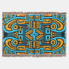  Abstrakt Bold Blue-Orange Filt