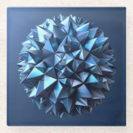 abstrakt boll av oregelbundna pyramider