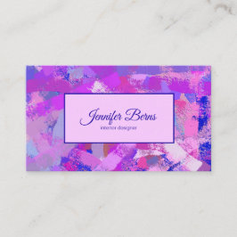 Abstrakt borstar slår texure. visitkort