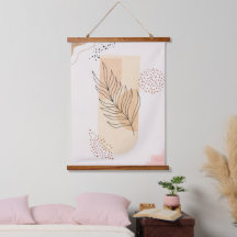 Abstrakt Botanisk – Minimalistisk Blommig Linje ko