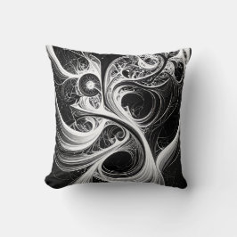 Abstrakt Brain Swirl Dekorativ kudde