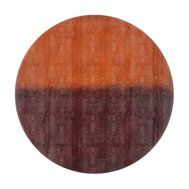 Abstrakt bränd orange horisont (Framsidan)