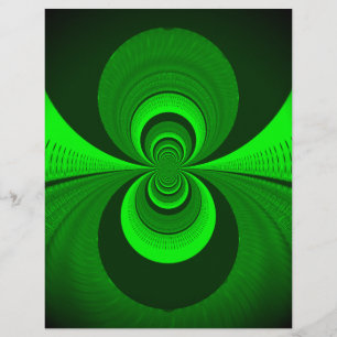 Abstrakt Bright Grönt Groovy kaleidoscope Mönster