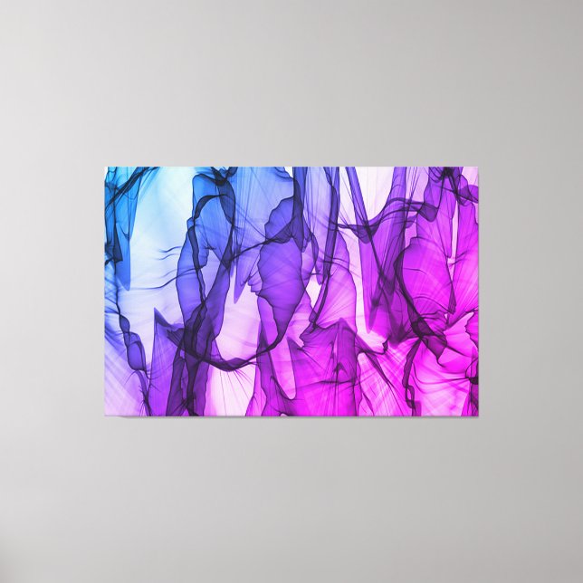 ABSTRAKT BRIGHT Print 3 Panel Canvas Home Wall Art (Framsida)