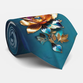 Abstrakt bronze, guld-blue Baroque stil Slips