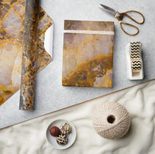 Abstrakt Bronze white mineral sten struktur Presentpapper