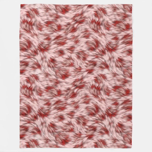 Abstrakt Brown Fabric Struktur Background-24602 Fleecefilt (Framsidan)