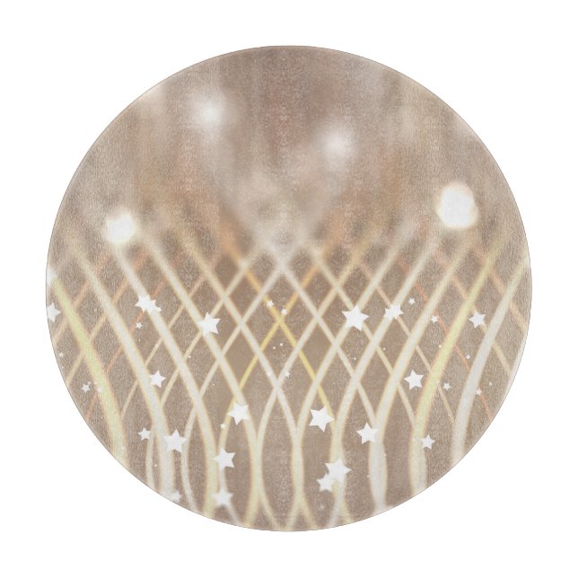 Abstrakt Brown, Vågar Stars Background. (Framsidan)