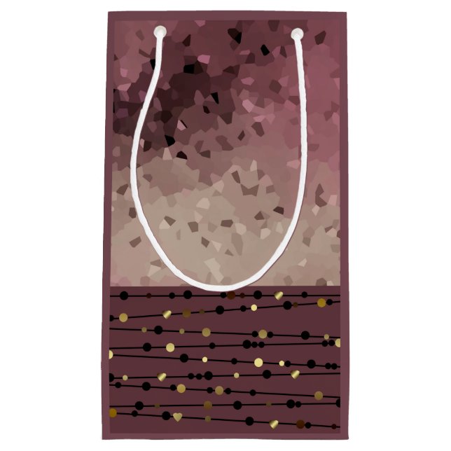 Abstrakt, brun, rosa, rosa-brun (Framsidan)