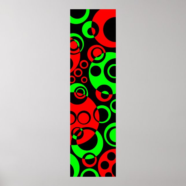 Abstrakt Bubbles 01 Poster (Framsidan)