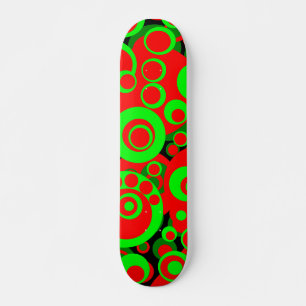 Abstrakt Bubbles 05 Skateboard Bräda 19,5 Cm