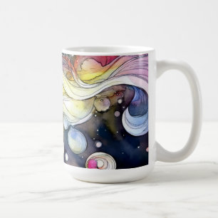 Abstrakt Bubbles Kaffemugg