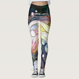 Abstrakt Bubbles Leggings