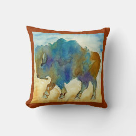 Abstrakt Buffalo Pillow Kudde