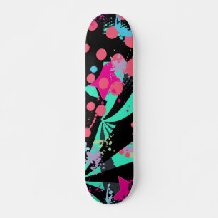 Abstrakt Burst Skate Deck