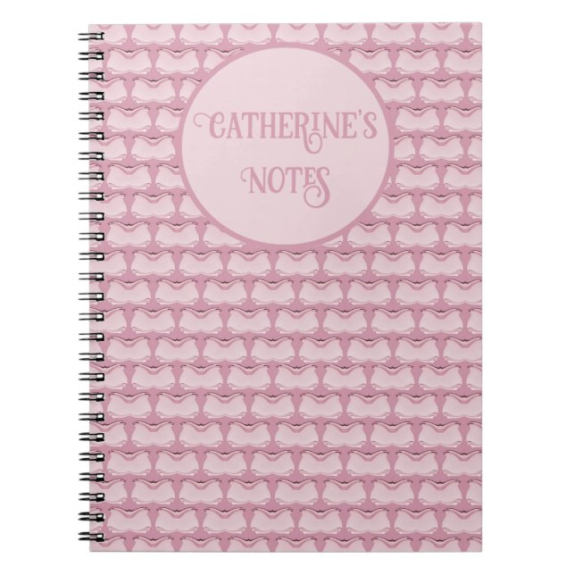 Abstrakt Butterflies Anteckningsbok (Framsidan)