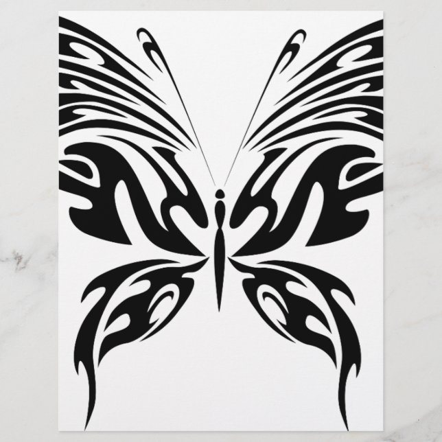 Abstrakt Butterfly (Framsida)