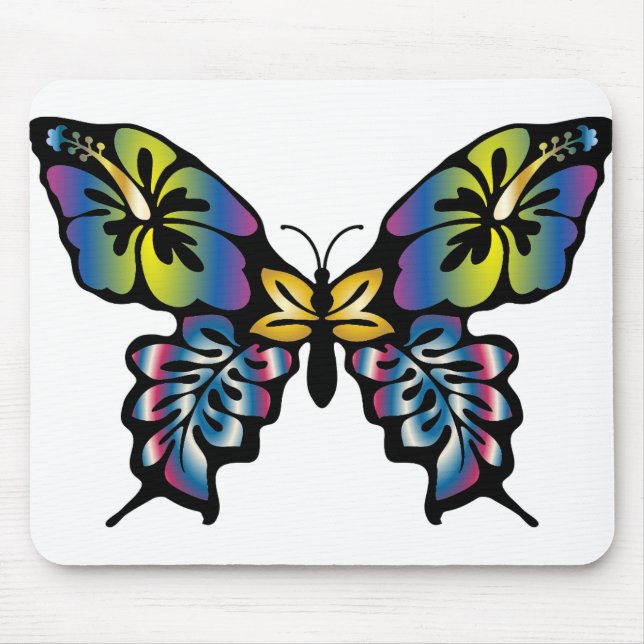 Abstrakt Butterfly 3 Musmatta (Framsidan)