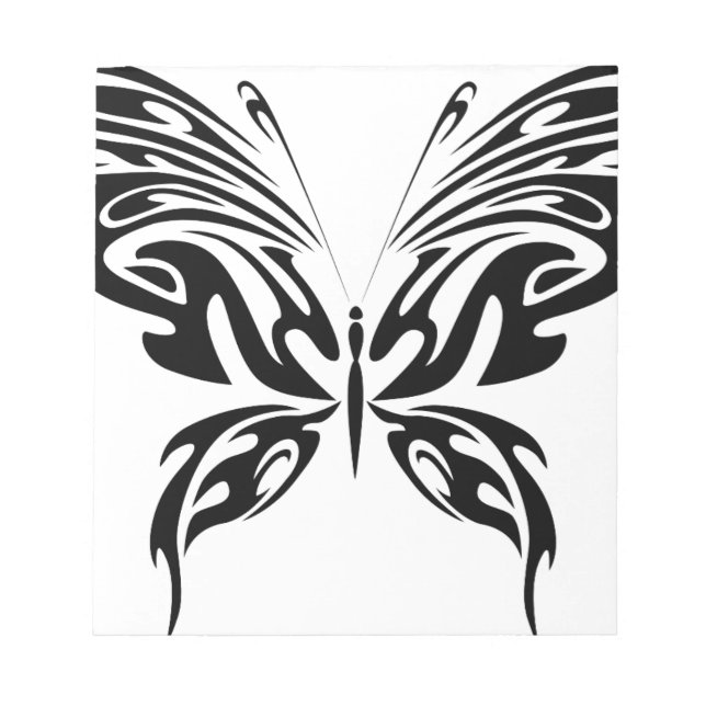 Abstrakt Butterfly Anteckningsblock (Framsida)