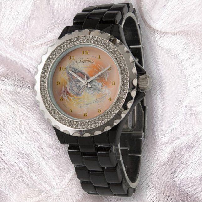 Abstrakt Butterfly Armbandsur (Skapare uppladdad)
