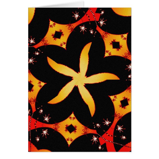 abstrakt-butterfly Card Hälsningskort (Framsidan)