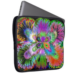 Abstrakt Butterfly Laptop Fodral
