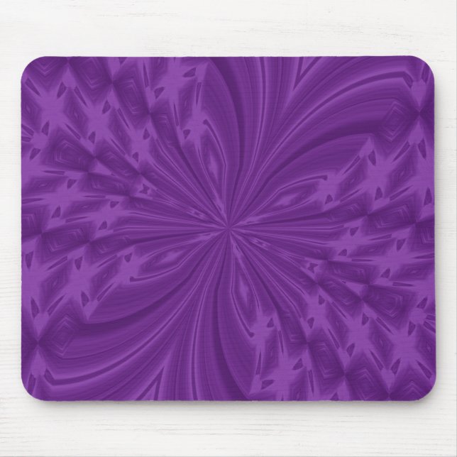 Abstrakt Butterfly Lila MOUSEPAD Musmatta (Framsidan)