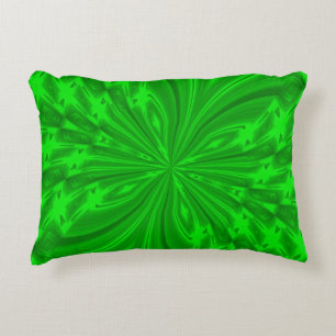 Abstrakt Butterfly Neon-Gröntens dekorfärg Prydnadskudde