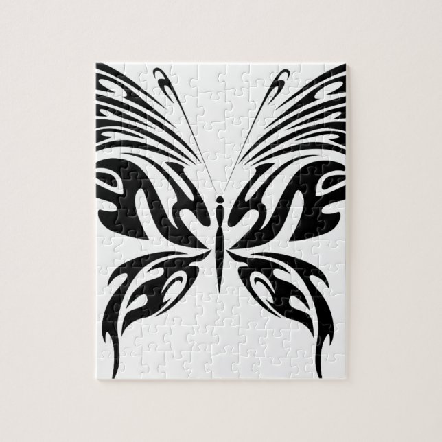 Abstrakt Butterfly Pussel (Vertikal)