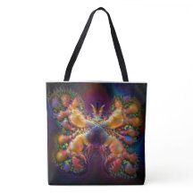 Abstrakt butterfly Tote