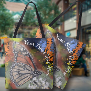 Abstrakt Butterfly Tygkasse