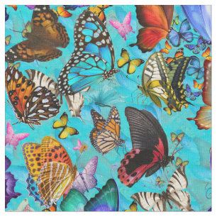 Abstrakt Butterfly Vingar Tyg
