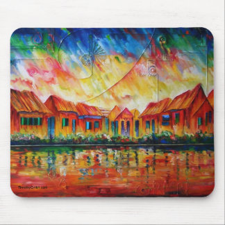 Abstrakt byCityscape XX - Mousepad Musmatta
