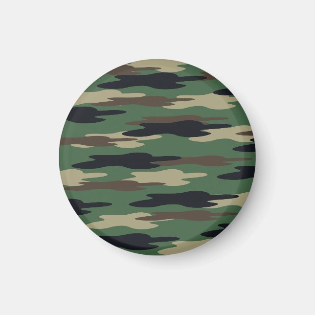 Abstrakt Camo Magnet (Framsidan)