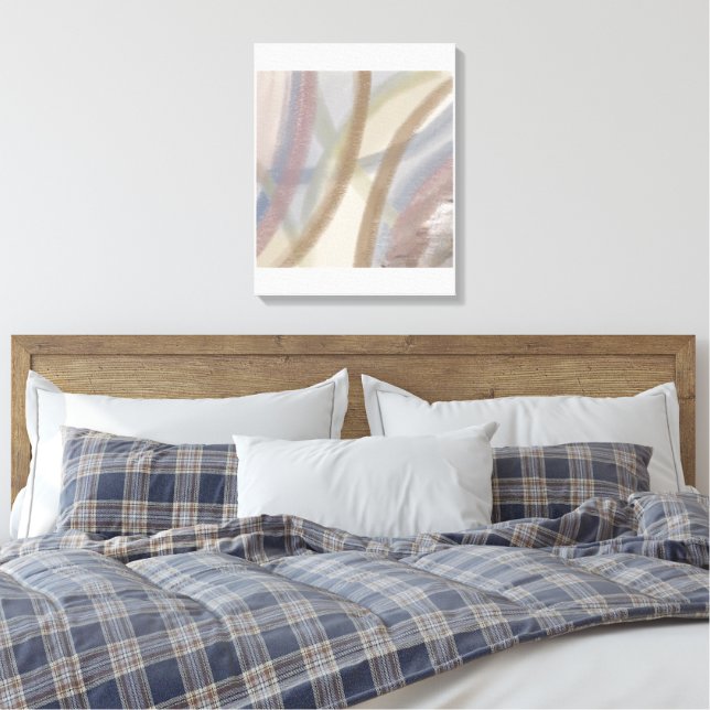Abstrakt Canvas Väggkonst (Insitu (sovrum))