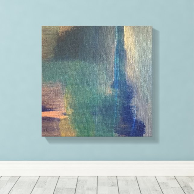 Abstrakt Canvas Väggkonst (Insitu (trägolv))