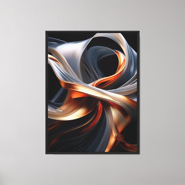 Abstrakt Canvas Wall Art Art (Framsida)