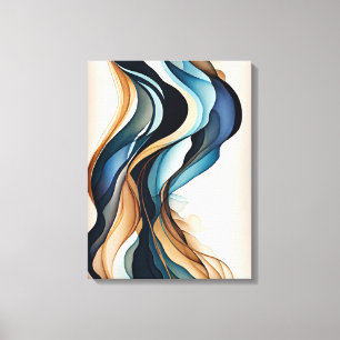Abstrakt Canvas Wall Art Art